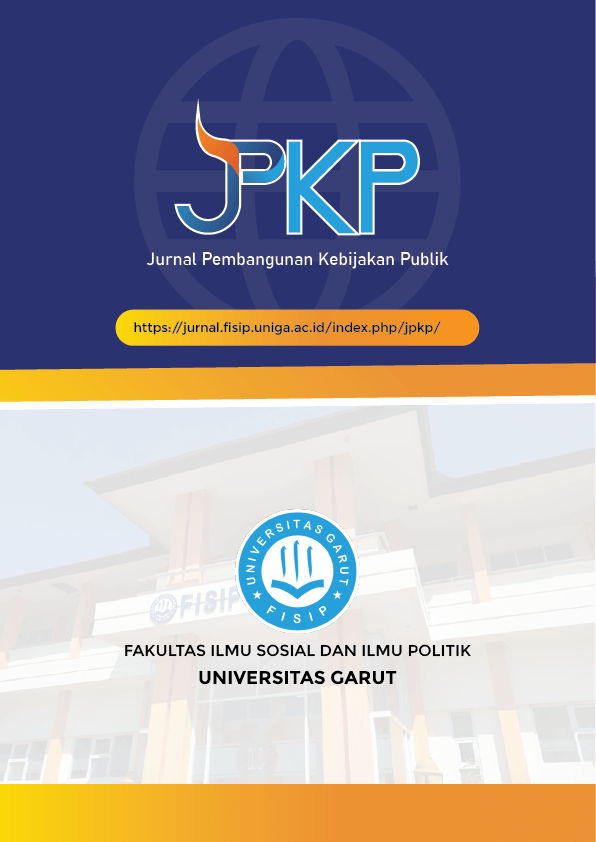 					View Vol. 10 No. 1 (2019): Jurnal Pembangunan dan Kebijakan Publik
				
